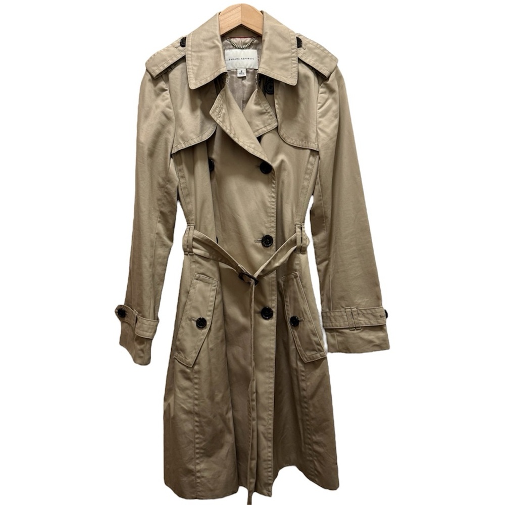 Banana Republic Beige Trench Coat